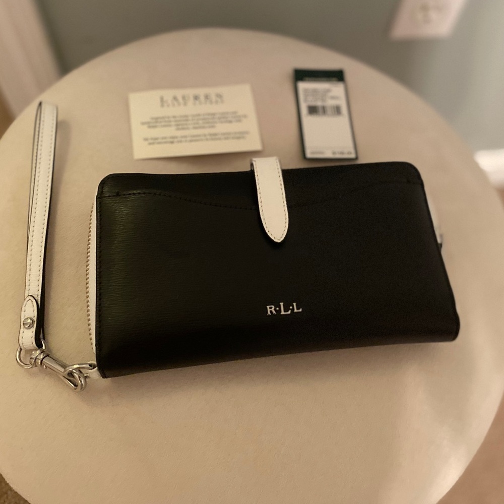 Ralph Lauren leather wallet, new with tags.